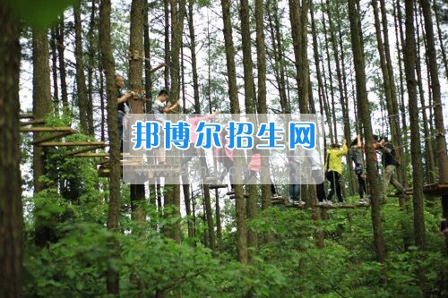 南充衛校班主任戶外拓展訓練