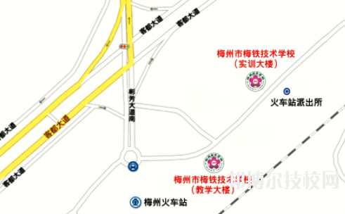 梅州梅鐵職業(yè)技術(shù)學校地址在哪里