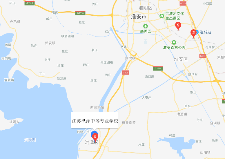 江蘇洪澤中等專業學校地址在哪里