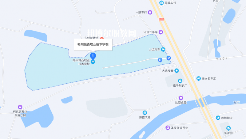 梅州城西職業(yè)技術學校2022年地址在哪里