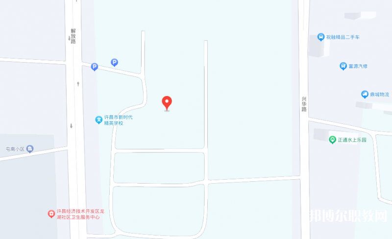 許昌北方電子科技學校地址，乘車路線