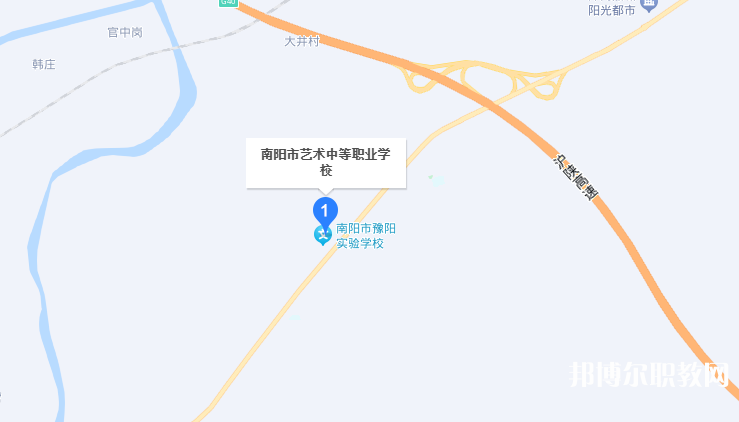 南陽市藝術(shù)中等職業(yè)學(xué)校地址，乘車路線