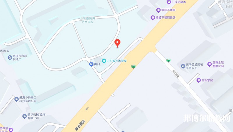 威海工業技術學校地址，乘車路線